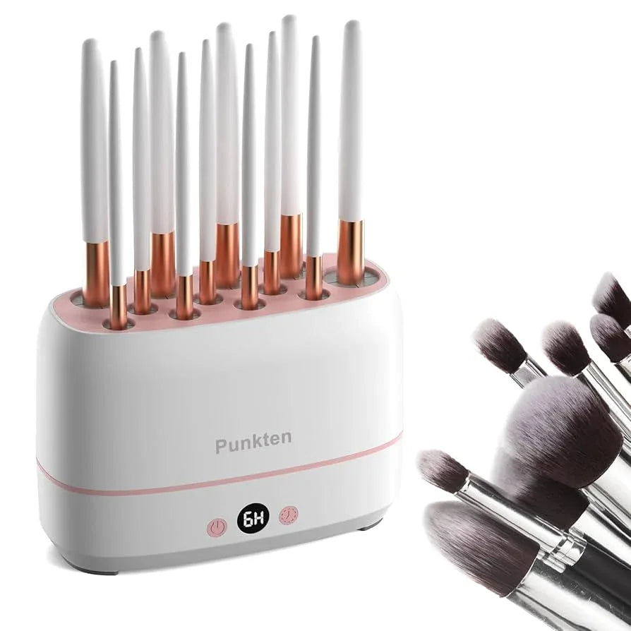 12 Pieces Electric Makeup Brush & Sponge Dryer - Deals mart