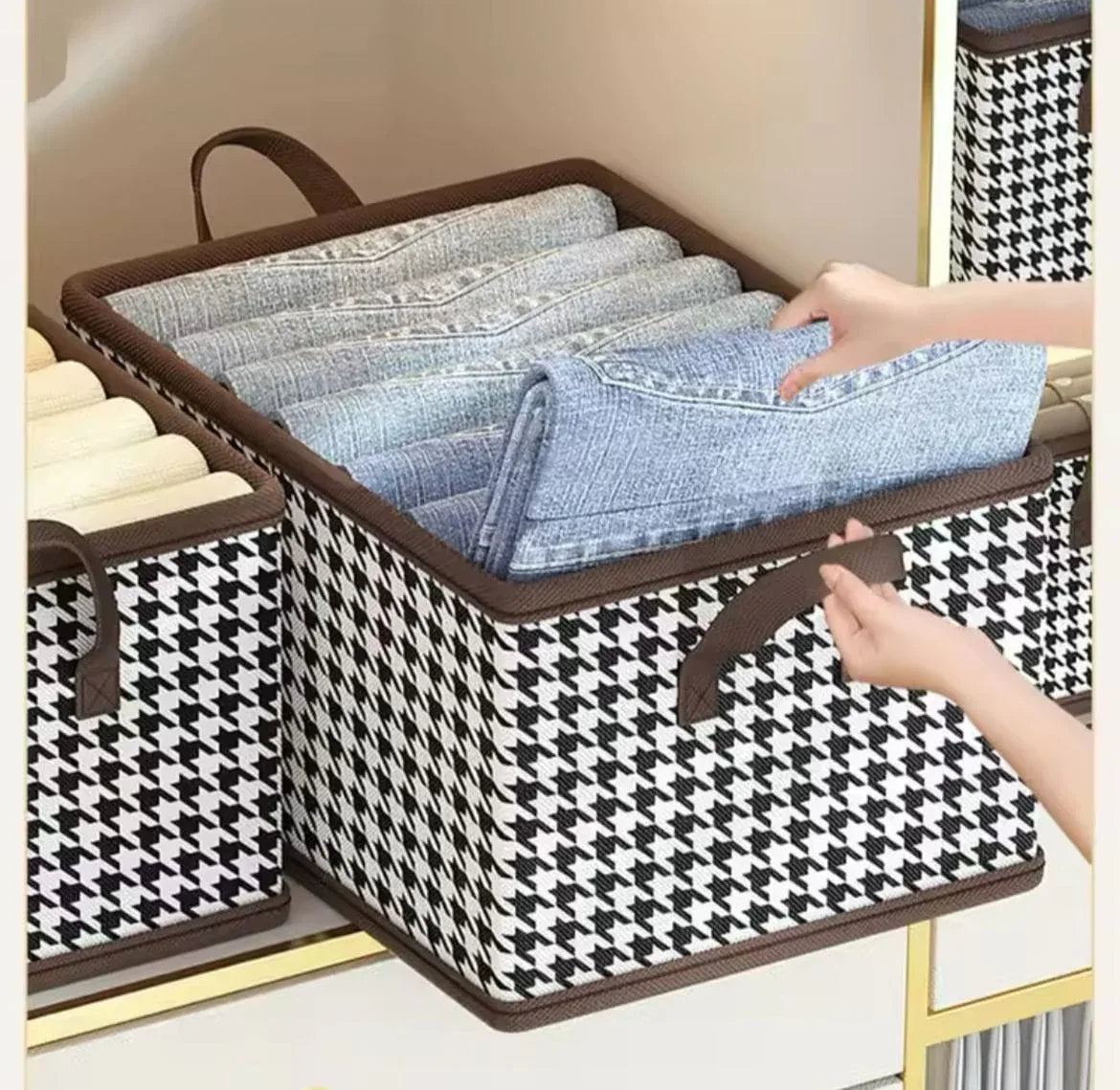 3-in-1 Foldable Clothes Organizer Box